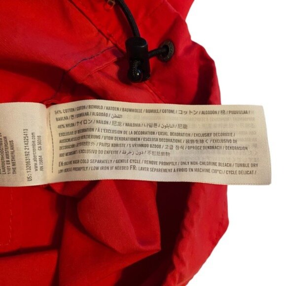 Vintage Y2Kk Abercrombie Fitch Anorak Windbreaker Jacket Small Streetwear Preppy - Picture 4 of 10